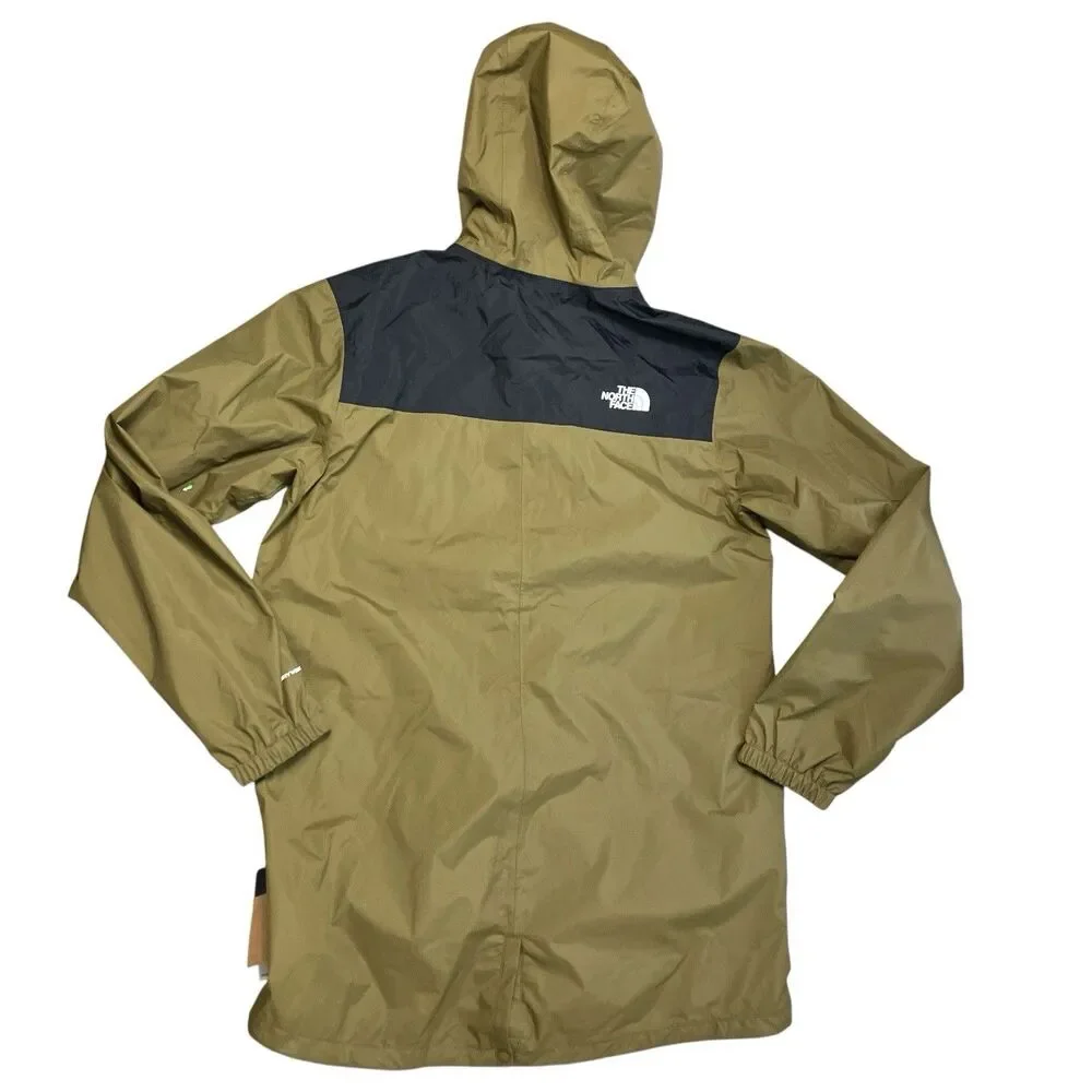 The North Face Antora Parka Mens M Green‎ DryVent Hooded Rain Jacket Gorpcore